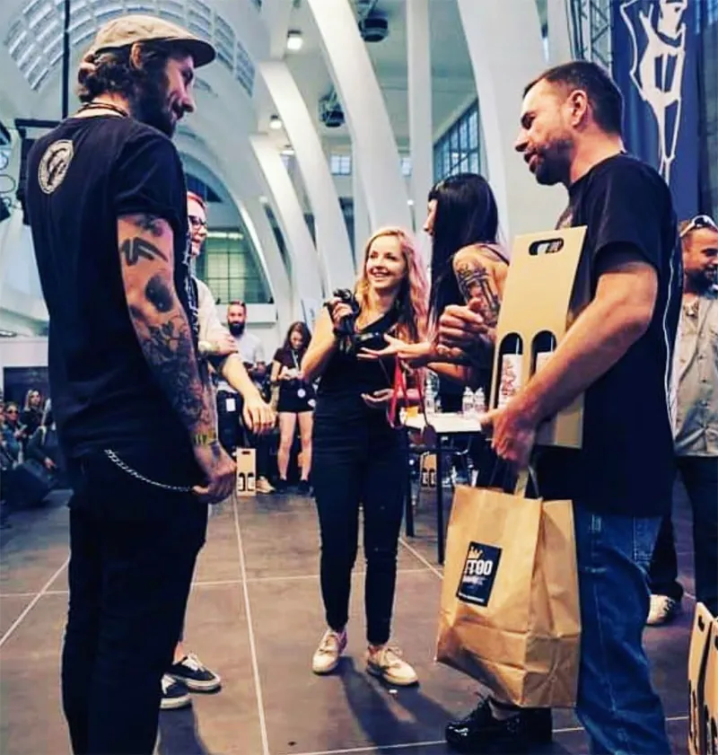 Předání ceny, Tattoo Grand Prix Brno 2019