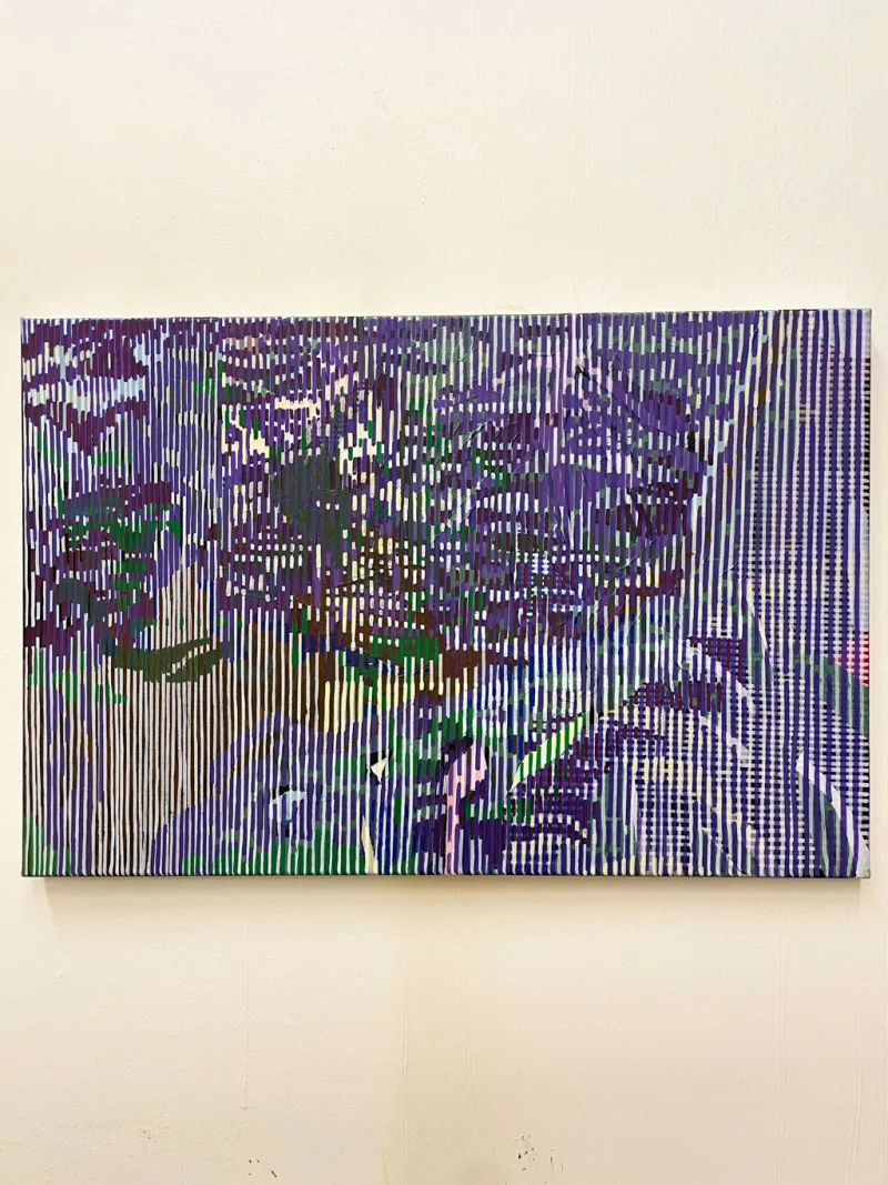 Kompozice 1 - akryl - 60x40 cm