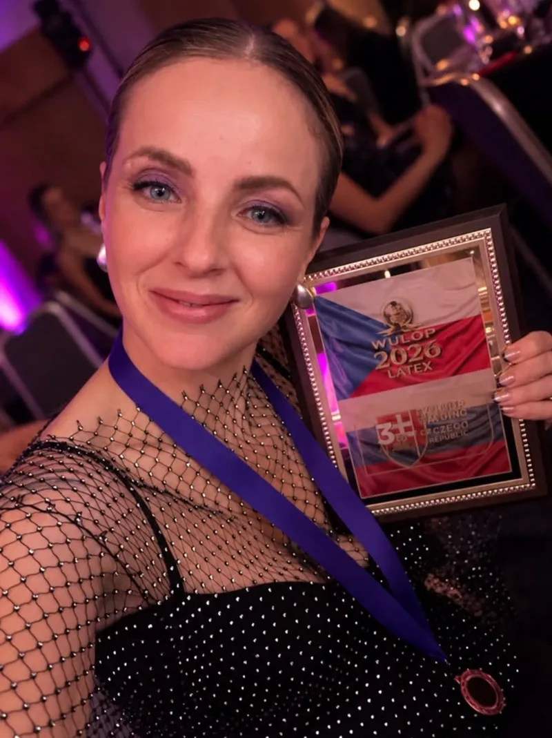 Veronika Tomášková s oceněním za 3. místo na WULOP 2026